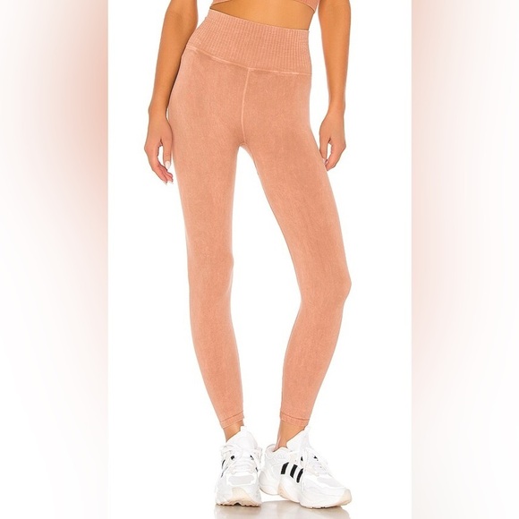 FP Free People Movement good karma leggings XS Small high rise 7/8 desert dune - Picture 6 of 15